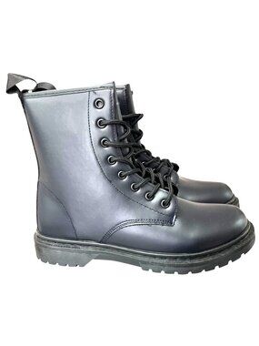 Navy Combat Boots Women's Size 8 NWB